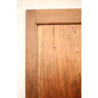 総欅 1M越一枚鏡板 蔵戸　W040Y 