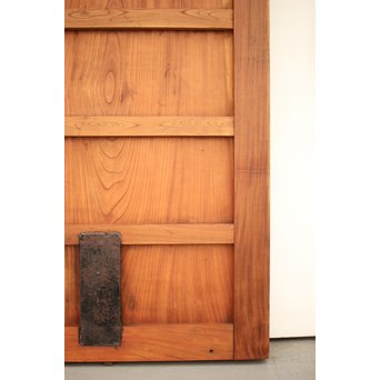 総欅 1M越一枚鏡板 蔵戸　W040Y 