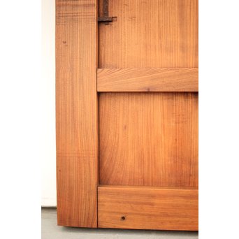 総欅 1M越一枚鏡板 蔵戸　W040Y 