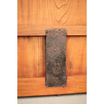 総欅 1M越一枚鏡板 蔵戸　W040Y 