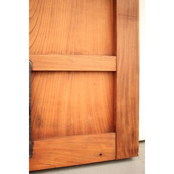 総欅 1M越一枚鏡板 蔵戸　W040Y 