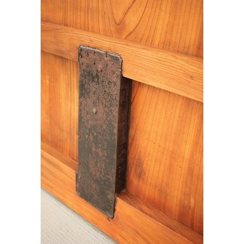 総欅 1M越一枚鏡板 蔵戸　W040Y 
