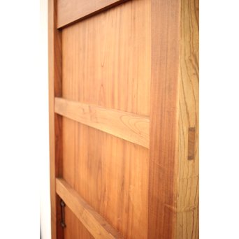 総欅 1M越一枚鏡板 蔵戸　W040Y 