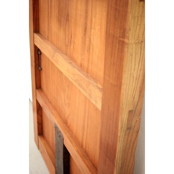 総欅 1M越一枚鏡板 蔵戸　W040Y 