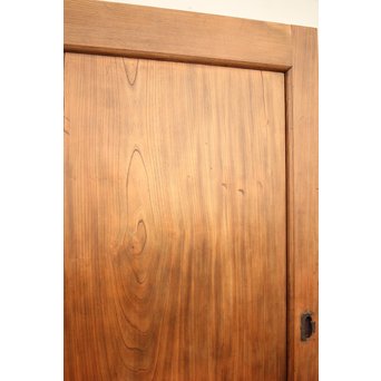 総欅 1M越一枚鏡板 蔵戸　W040Y 