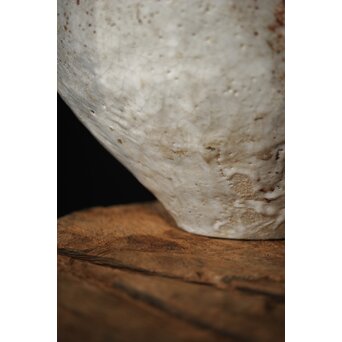 二代 加藤春鼎 志野大鉢 共箱　P256 