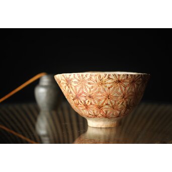 滝口和男 『祭り支度や』共箱 茶碗　P257