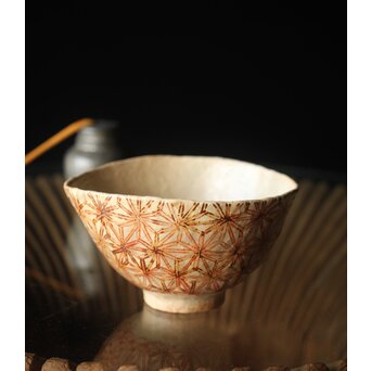 滝口和男 『祭り支度や』共箱 茶碗　P257 