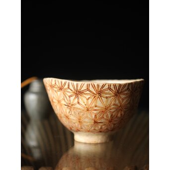 滝口和男 『祭り支度や』共箱 茶碗　P257 