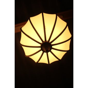 銅桟装飾電笠　A2064 