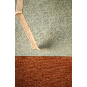 三宅竜子/三宅花圃 肉筆絹本掛軸 稲并草花之図　Z258 