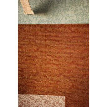 三宅竜子/三宅花圃 肉筆絹本掛軸 稲并草花之図　Z258 