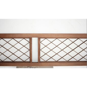 市松硝子の欄間　R0117 