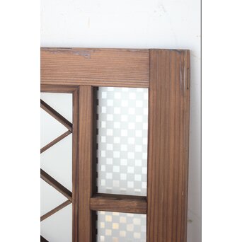 市松硝子の欄間　R0117 