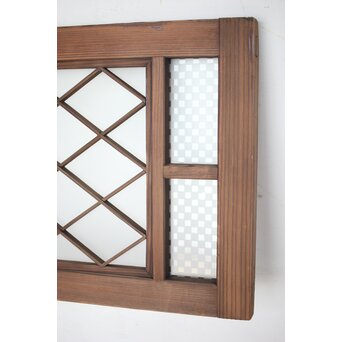 市松硝子の欄間　R0117 