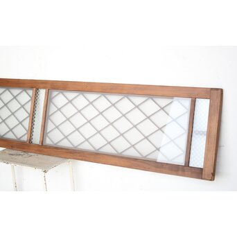 市松硝子の欄間　R0117 