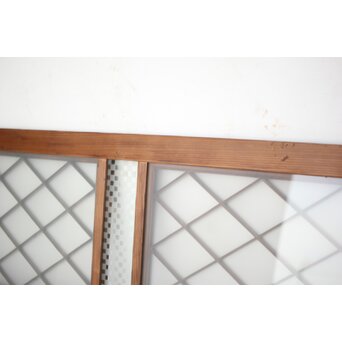 市松硝子の欄間　R0117 