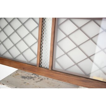 市松硝子の欄間　R0117 