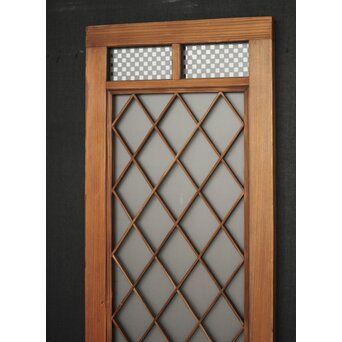 市松硝子の欄間　R0117 