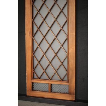 市松硝子の欄間　R0117 