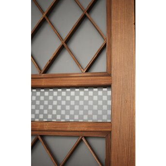 市松硝子の欄間　R0117 