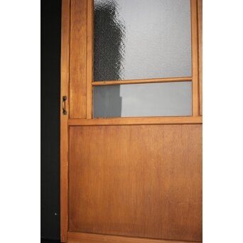 花柄プリントのガラス戸　GD0064 