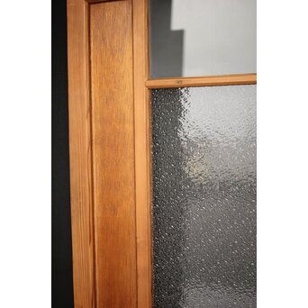 花柄プリントのガラス戸　GD0064 