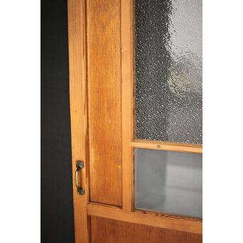 花柄プリントのガラス戸　GD0064 