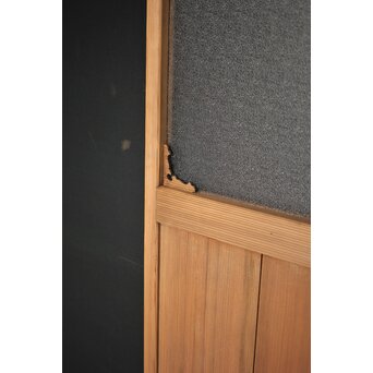 なしじガラスのドア　D185 