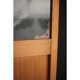 なしじガラスのドア　D185 