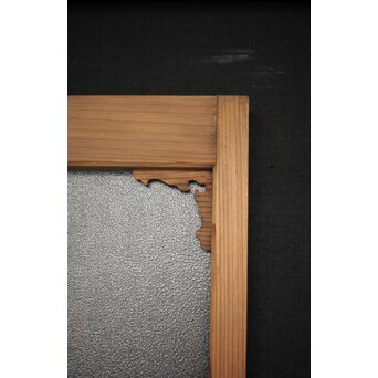 なしじガラスのドア　D185 