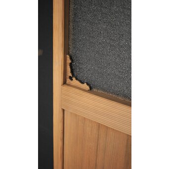 なしじガラスのドア　D185 