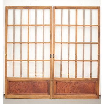 クリアガラス玄関戸 2枚1組　GD0068 