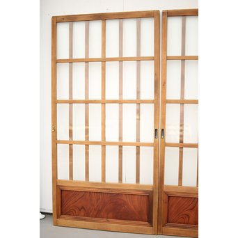 クリアガラス玄関戸 2枚1組　GD0068 