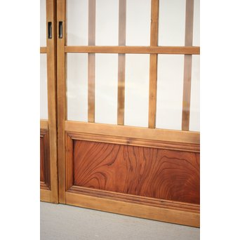 クリアガラス玄関戸 2枚1組　GD0068 