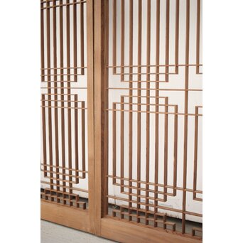 神代杉の書院 4枚1組　R0119 