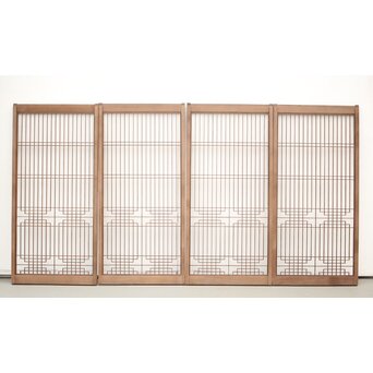 神代杉の書院 4枚1組　R0119