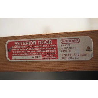 洋材のドア　B1007Y 