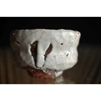 宇田川抱青 白萩ぐい呑 共箱　P261 