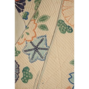 川瀬巴水 木版画【ゆく春】版木消失作品 大正14年作品 額装 Jシールワタナベ6㎜印　Z260 