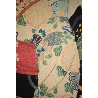 川瀬巴水 木版画【ゆく春】版木消失作品 大正14年作品 額装 Jシールワタナベ6㎜印　Z260 