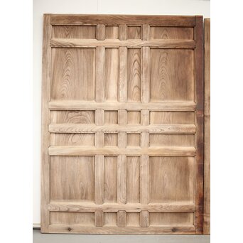 総欅唐戸 2枚1組　W042YD 