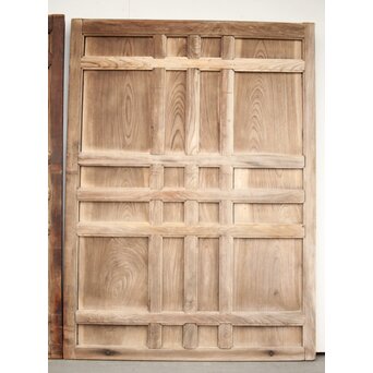 総欅唐戸 2枚1組　W042YD 