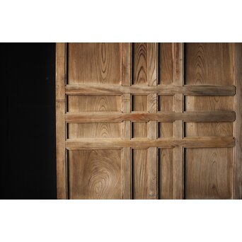 総欅唐戸 2枚1組　W042YD