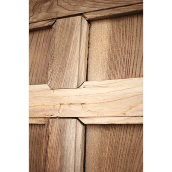 総欅唐戸 2枚1組　W042YD 