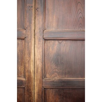 総欅唐戸 2枚1組　W042YD 