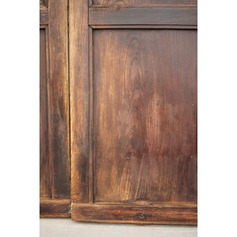 総欅唐戸 2枚1組　W042YD 