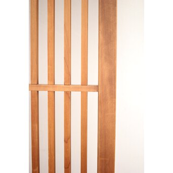 白木面取格子戸 2枚1組　L1051 