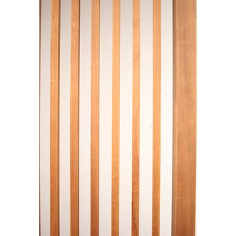 白木面取格子戸 2枚1組　L1051 