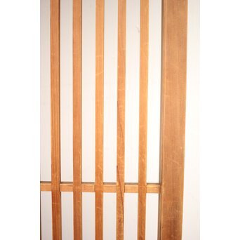 白木面取格子戸 2枚1組　L1051 